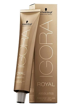 SCHWARZKOPF PROFESSIONAL 8-50 краска для волос Светлый русый золотистый натуральный / Игора Роял Абсолют 60 мл, фото 2