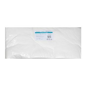 ЧИСТОВЬЕ Полотенце спанлейс 45 х 90 см белый Люкс 60 г/м² 50 шт/уп, фото 5