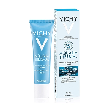 VICHY Крем легкий для нормальной кожи / Aqualia Thermal 30 мл