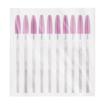 INNOVATOR COSMETICS Щеточки для ресниц и бровей одноразовые светло-розовые с глиттером / INNOVATOR COSMETICS 10 шт, фото 2
