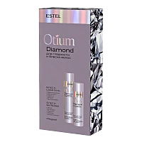 Набор для гладкости и блеска волос (шампунь 250 мл, бальзам 200 мл) OTIUM DIAMOND, ESTEL PROFESSIONAL