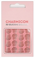 E.MI Декор для ногтей №115 Лунулы золото / Charmicon 3D Silicone Stickers, фото 2
