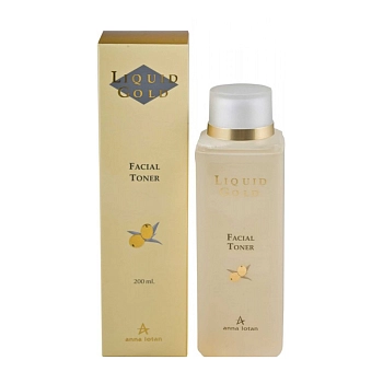 ANNA LOTAN Лосьон для лица Золотой / Facial Toner LIQUID GOLD 200 мл, фото 2