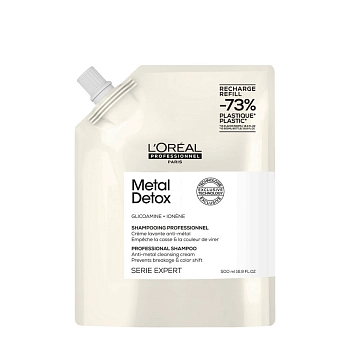 Шампунь для восстановления окрашенных волос, рефил / METAL DETOX 500 мл