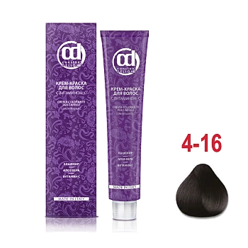 CONSTANT DELIGHT 4/16 краска с витамином С для волос, средне-коричневый сандре шоколадный 100 мл, фото 2