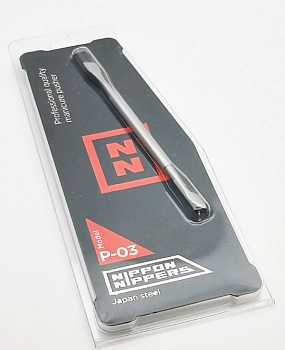 NIPPON NIPPERS Пушер для маникюра, малая лопатка, топорик, длина 107 мм, фото 2