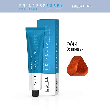ESTEL PROFESSIONAL 0/44 краска для волос (корректор), оранжевый / ESSEX Princess Correct 60 мл