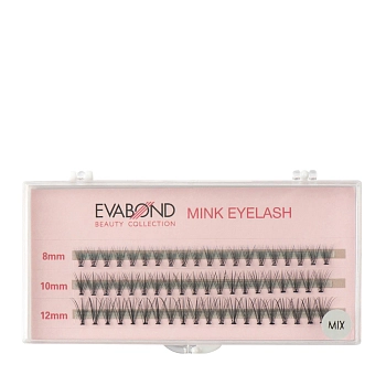 EVABOND Пучки безузелковые 10 волосков Mix, фото 2