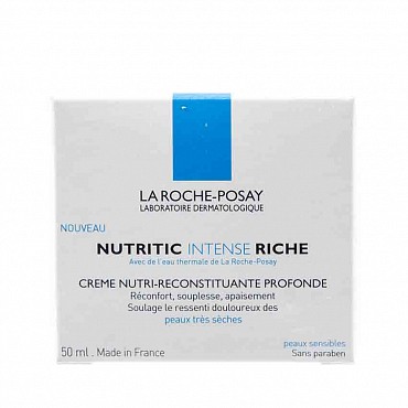 LA ROCHE POSAY Крем питательный для глубокого восстановления кожи лица, в банке / NUTRITIC Intense Riche 50 мл