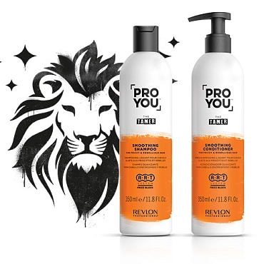 REVLON PROFESSIONAL Шампунь разглаживающий для вьющихся и непослушных волос / Tamer Smoothing Shampoo Pro You 350 мл