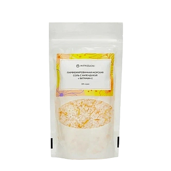 Соль морская парфюмированная с календулой / MiPASSiON 200 гр