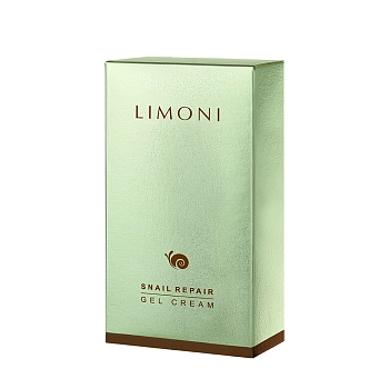 LIMONI Гель-крем восстанавливающий для лица с экстрактом секреции улитки / Snail Repair Gel Cream 50 мл, фото 3