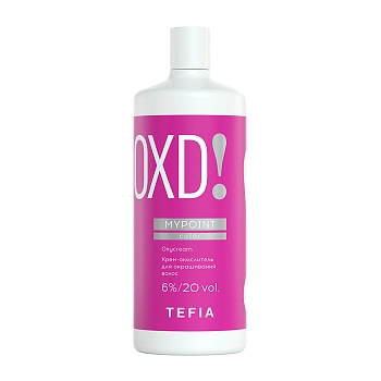 TEFIA Крем-окислитель для окрашивания волос 6% (20 vol) / Mypoint COLOR OXYCREAM 900 мл, фото 1