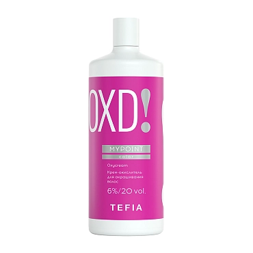 TEFIA Крем-окислитель для окрашивания волос 6% (20 vol) / Mypoint COLOR OXYCREAM 900 мл, фото 1