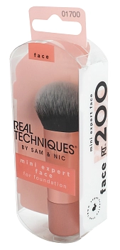 REAL TECHNIQUES Компактная кисть для тональной основы / Real Techniques Mini Expert Face Brush, фото 4