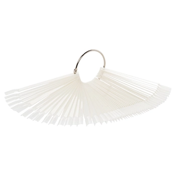 Дисплей-веер на кольце, 01 матовый, 50 делений PVC (1 деление 12 см)