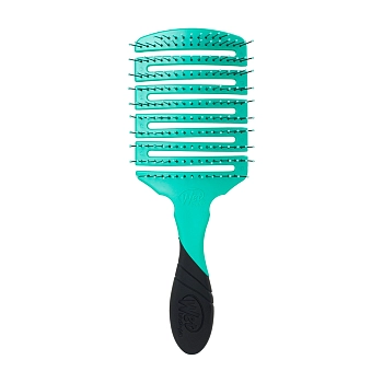 WET BRUSH Щетка для быстрой сушки волос с мягкой ручкой, прямоугольная голубая / PRO FLEX DRY PADDLE PURIST BLUE, фото 1