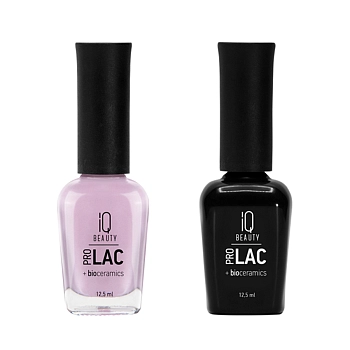 IQ BEAUTY 047 лак профессиональный укрепляющий для ногтей с биокерамикой / Nail polish PROLAC+bioceramics 12,5 мл, фото 2