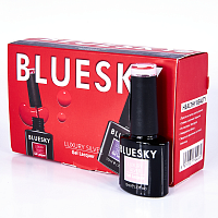 BLUESKY LV018 гель-лак для ногтей / Luxury Silver 10 мл, фото 4