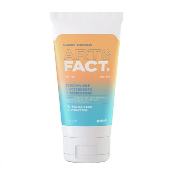 Крем солнцезащитный для лица и тела / Octocrylene + Octinoxate + Avobenzone 150 мл