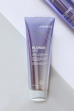 JOICO Кондиционер фиолетовый для холодных ярких оттенков блонда / Blonde Life Violet Conditioner 250 мл