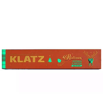 KLATZ Паста зубная Корица с мятой / KLATZmas 75 мл, фото 4