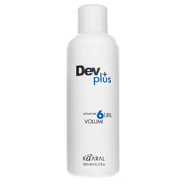 KAARAL Эмульсия осветляющая 1,8% / 6 volume DEV PLUS 1000 мл