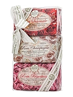 Набор мыла для тела Роза / Rosa Gift Kit 3*150 г, NESTI DANTE