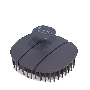 HAIRWAY Массажер для головы 196 штифтов 3-х зонный, черный / Hairway