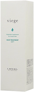 LEBEL Маска для глубокого увлажнения волос / Viege Treatment SOFT 240 мл