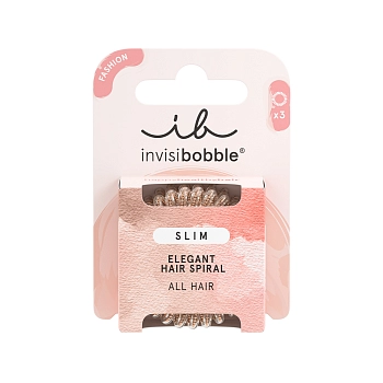 INVISIBOBBLE Резинка-браслет для волос, в картоне / invisibobble SLIM Of Bronze and Beads, фото 2