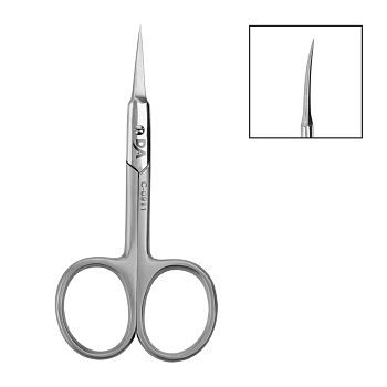 DR. ALEX Ножницы для кутикулы C-0911, студийная заточка, длина лезвия 20 мм, фото 2