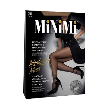 Колготки Caramello 6 (XXL), утяжка по ноге / Mini IDEALE 20 MAXI