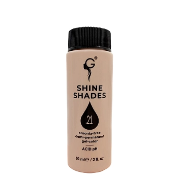 GERA Professional .21 гель-краситель для волос без аммиака / Shine Shades 60 мл, фото 2
