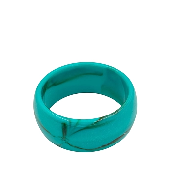 IWOU PROFESSIONAL Браслет-обод широкий пластиковый круглый тиффани, фото 3