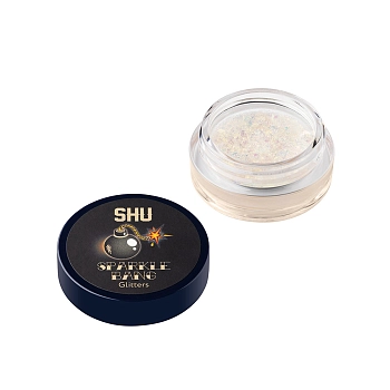 SHU Глиттер для макияжа лица и тела, №132 дуохромный золотой / SPARKLE BANG 3 мл, фото 3