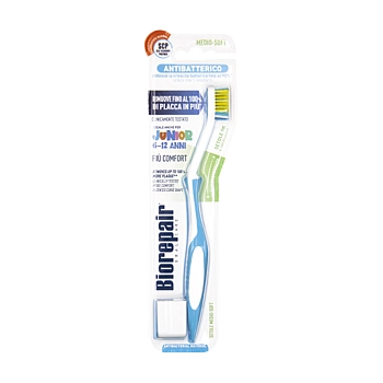 BIOREPAIR Щетка зубная детская 6-12 лет изогнутая, голубая / Biorepair CURVE Junior, фото 2