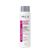 Шампунь с малиновым уксусом и трегалозой / Hair System Raspberry Vinegar Shampoo 420 мл, ARAVIA