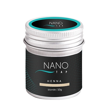 NANO TAP Хна для бровей в баночке, русый / NanoTap blonde 10 гр