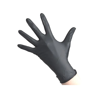 ЧИСТОВЬЕ Перчатки нитриловые черные XS NitriMax 100 шт