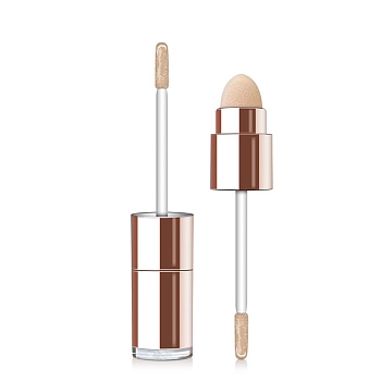 ALVIN D'OR Консилер жидкий+спонж, тон 01 / 24H Full cover concealer 6 мл, фото 3