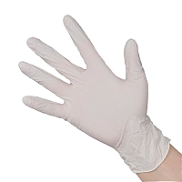 Перчатки нитрил белые L / Safe&Care LN 315 100 шт, SAFE & CARE