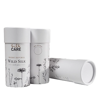 SILK CARE Варежка шелковая для пилинга лайм / Silk Care Wild Silk, фото 4