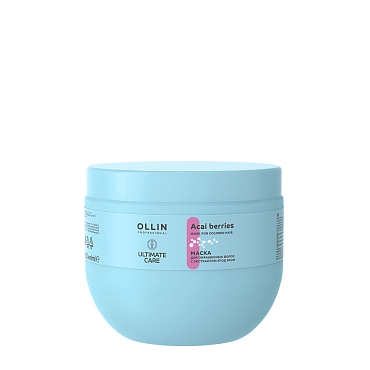 OLLIN PROFESSIONAL Маска для окрашенных волос с экстрактом ягод асаи / Ultimate Care 500 мл