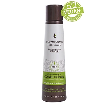 MACADAMIA PROFESSIONAL Кондиционер восстанавливающий для тонких волос / Weightless repair conditioner 300 мл, фото 2