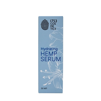 1753 COSMETICS Сыворотка увлажняющая для лица / Hydrating Hemp Serum 1753 cosmetics 30 мл, фото 3