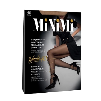 Колготки Caramello 4 (L), утяжка по ноге / IDEALE 40 