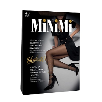 Колготки Cappuccino 2, утяжка по ноге / Mini IDEALE 40