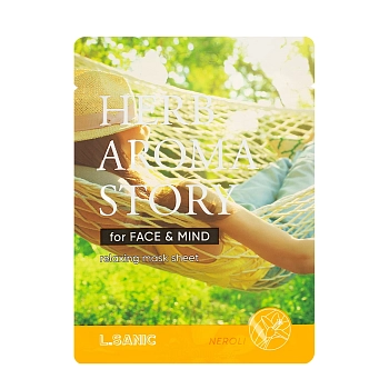 Маска тканевая с экстрактом нероли и эффектом ароматерапии / L.Sanic 25 мл