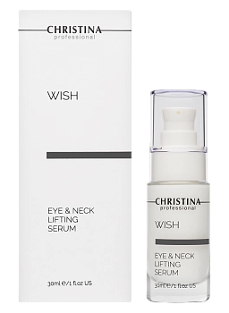 CHRISTINA Сыворотка омолаживающая для кожи век и шеи / Eyes & Neck Lifting Serum Wish 30 мл, фото 2